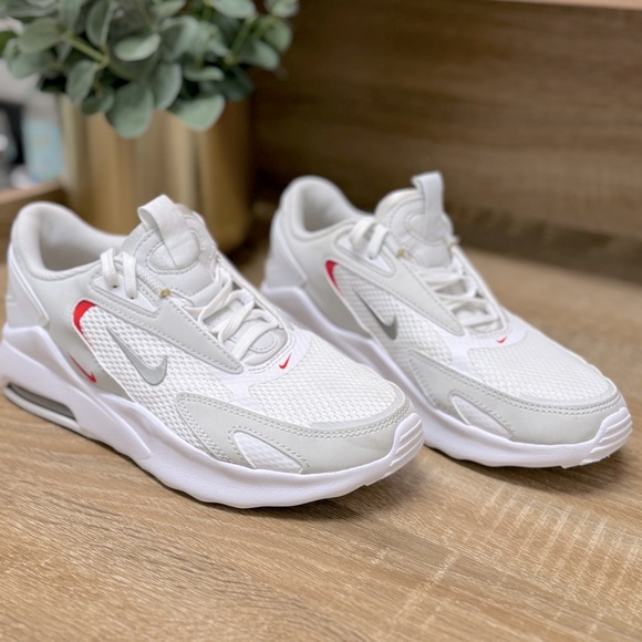 Nike Air Max Bolt White Metallic Platinum Size 6 - Picture 5 of 10